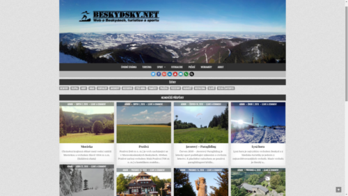 Beskydský.NET - Web o Beskydech, turistice a sportu.